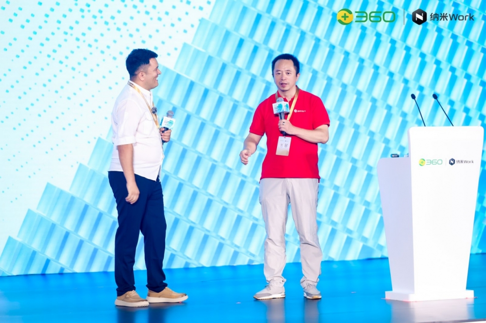 360发布新一代企业智能体工作平台纳米Work,周鸿祎提出将带头把360改造成AI原生公司