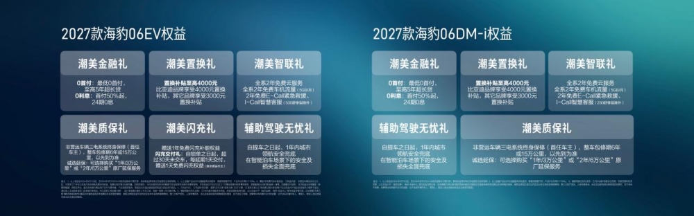 豹启新境,2027款海豹06满配上市,售价9.99万元起