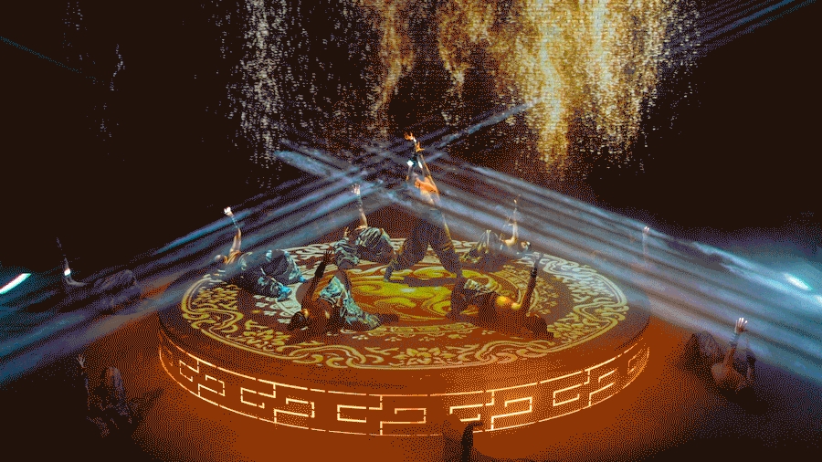 工程案例：光峰工程投影助力《如梦大同》，跨越千年入梦